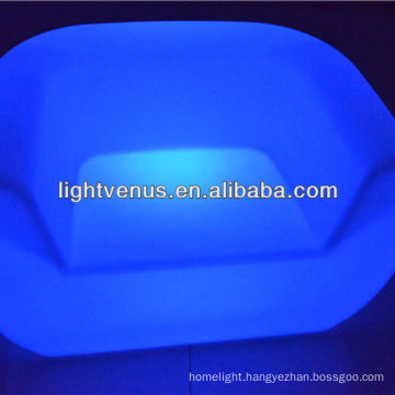 color changing newly - developed 50 meters Iphone control factory direct sale rechargeable plastic led sofa